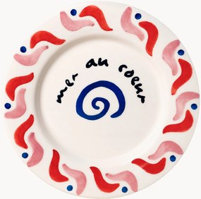 Prato de pequeno-almoço pintado à mão Cala Secreta