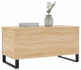 Mesa de centro 90x44,5x45 cm derivados madeira carvalho sonoma