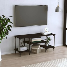 Móvel para TV 102x35x45 cm derivados de madeira preto
