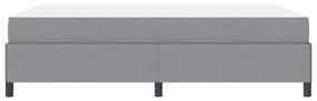 Cama Box Cinza claro, Preto 140 x 200 cm