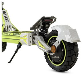 Trotinete eléctrica Bateria Litio 48V M41 Tank | 2025 Model Velocidade até 45km/h, Autonomia até 40 - 50km Branco/Verde