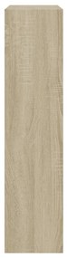 Sapateira 60x21x87,5 cm derivados de madeira carvalho sonoma