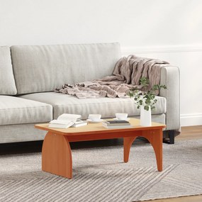 Mesa de centro Castanho-mel 80 x 50 x 31 cm