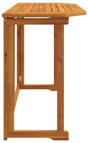 Mesa de bistrô 90x50x75 cm madeira de acácia maciça