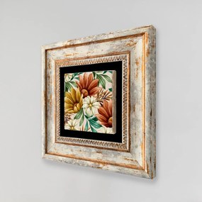 Quadro Decorativo em Moldura TC477862 – Multicolor – 20 x 20 cm