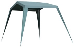 Outsunny Tenda Desmontável para Jardim com Tubo de Aço Tenda para Campismo Exterior 330x240x215 cm Verde