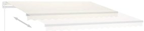 Toldo automático independente 300x250 cm cor creme