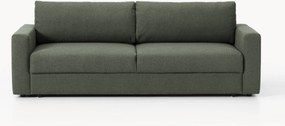 Sofá-cama em bouclé Tasha (3 lugares)