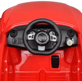 Carro Audi TT RS para crianças com controlo remoto - vermelho