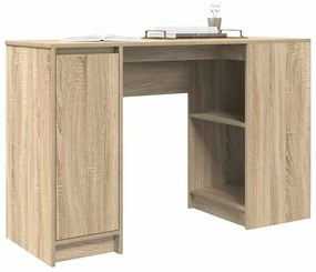 Secretária 120x42x76 cm derivados de madeira carvalho sonoma