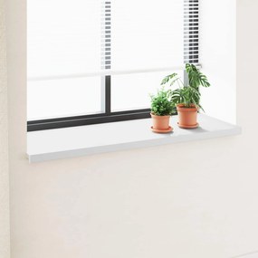vidaXL Soleira de Janela Branco 160 x 50 x 4,5 cm PVC