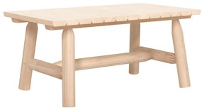 3 pcs conjunto lounge de jardim madeira de abeto maciça