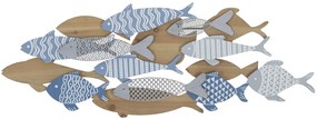 PAINEL PAREDE MAR PEIXE 91X3X33,5 CM