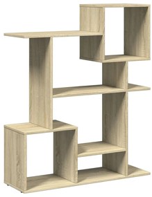 Estante divisória 92x29x112cm derivados madeira carvalho sonoma