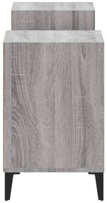 Móvel de TV 160x35x55 cm derivados de madeira cinzento sonoma