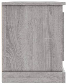 Móvel de TV 100x35,5x45 cm derivados de madeira cinzento sonoma