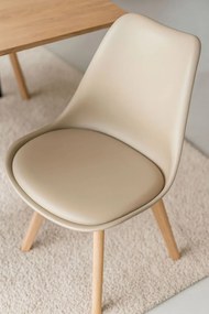 Pack 4 Cadeiras Synk Basic - Greige