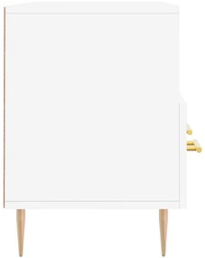 Móvel de TV 102x36x50 cm derivados de madeira branco