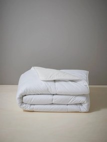Edredon leve, para bebé, em algodão bio branco