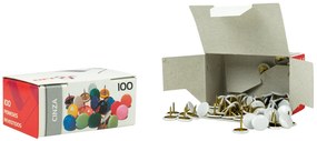 Pioneses Cinza 9,5 mm 100 unidades