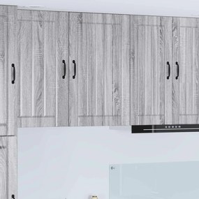 vidaXL Armário de Cozinha Cinza Sonoma 50 x 31 x 80 cm