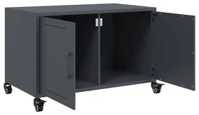 Móvel de TV 68x39x43,5 cm aço antracite