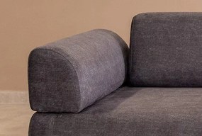 Sofá-Cama de 3 Lugares Infinity – Antracite – 220 cm x 90 cm x 80 cm