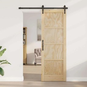 vidaXL Porta Interior "ORKDAL" 73,5x211x4 cm Madeira Sólida de Pinho