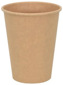 Copos de café de papel 1000 pcs 12oz 300ml castanho