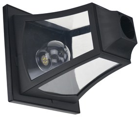 Candeeiro Solar de Jardim com 3 Luzes LED Impermeável IP44 Sensor de Noite Candeeiro de Exterior para Terraço Pátio Aço Inoxidável 51,5x47x182,5cm Pre
