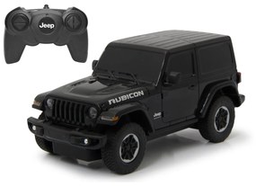 Carro Telecomandado Jeep Wrangler JL 1:24 2,4GHz Preto