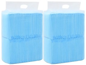 vidaXL Resguardos p/ treino animais de estimação 200 pcs 60x45 cm TNT