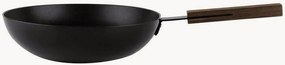 Wok com revestimento antiaderente preto
