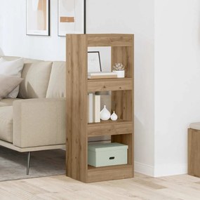 vidaXL Gabinete de Livros carvalho artisiano 40 x 30 x 103 cm