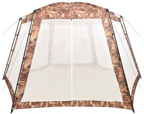 Tenda para piscina 590x520x250 cm tecido camuflagem