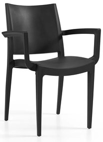 Cadeira Wanda Preto - Pack 30 unidades