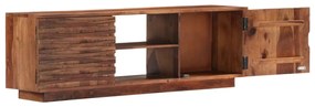 Móvel de TV 120x30x40 cm madeira de acácia maciça