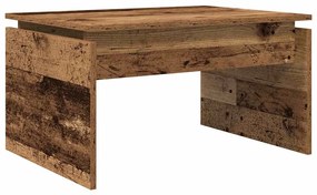 Mesa de centro 68x50x38 cm derivados de madeira madeira velha