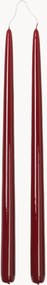 Velas de jantar artesanais Smooth, conjunto de 4