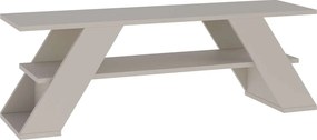 Móvel de TV "Luna" – Branco Areia – 120 x 40 x 33,5 cm – Design Modern