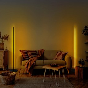 Candeeiro de Pé Only – Preto – 30 cm x 153 cm