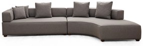 Sofá de Canto Gondol – Cinzento – 180 x 105 cm