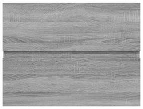 Móvel p/ lavatório 60x38,5x45 cm derivados madeira cinza sonoma