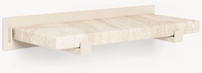Prateleira de parede em mármore pequena Ally, L 40 cm