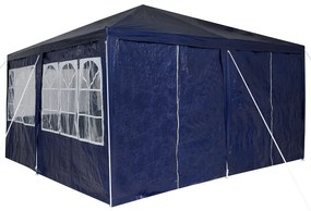 Tenda de Festa com 8 Lados Azul 4x4 m PE