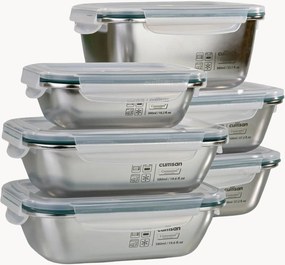 Recipientes para alimentos Cuitisan Simple, conjunto de 6