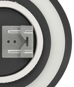 Espelho de casa de banho com luzes LED redondo 40 cm