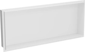 Mexen X-Wall-NR prateleira embutida sem flange 75 x 30 cm, branca - 1921753010