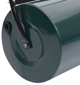 Rolo para relvado 63 cm 50 L verde e preto