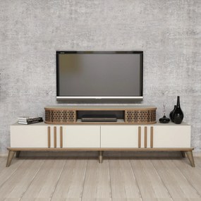 Móvel TV Eylül – Creme – 168x39x51 cm